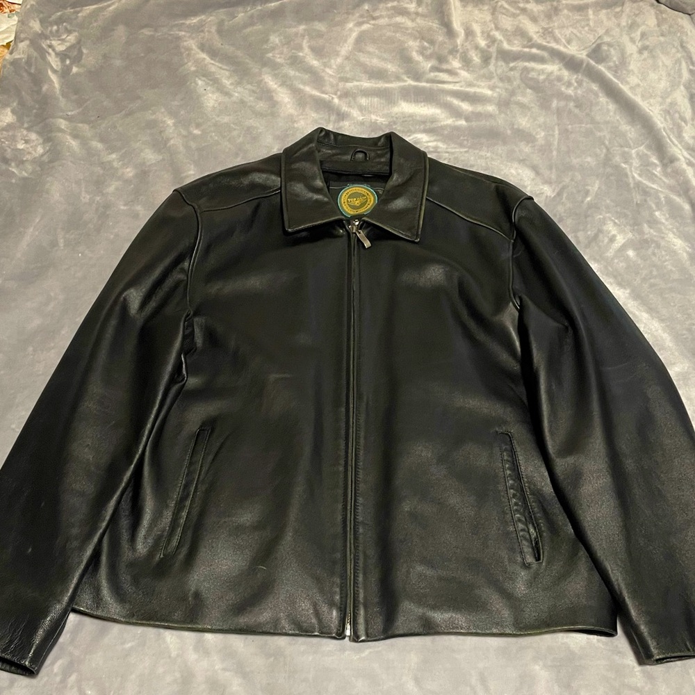 Men’s Top Gun Leather Jacket